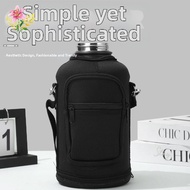 Water Bottle Bag, 64oz Large Capacity Crossbody Water Bottle Bag, Portable Holder with Strap, Insula