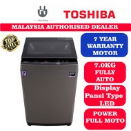 【READY STOCK】 TOSHIBA 7.0KG AUTO WASHING MACHINE AW-J800AM 7KG