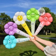 Daisy Stick Foil Balloon Daisy Flower Stick Balloon/