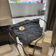 Chanel 22 Bag Mini 牛仔珍珠 垃圾袋 迷你 ｜Classic Trend CT精品｜台北東區實體