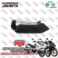 KNALPOT R9 STD STANDAR RACING VARIO 125 150 160 PCX 160 ADV 150 160