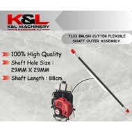 Mesin Rumput VRS302/TL33/TB33/TU33 Honda GX35 Flexible Shaft Outer Set Brush Cutter(29mmX29mm)