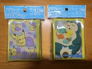 *最新*日本 Pokemon Center 限定 卡套 比卡超 百變怪 卡比獸 御三家