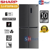 Kulkas Sharp 4 Pintu Side By Side Inverter SJ-IF50PM-DS 472Liter MEDAN