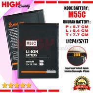 Baterai Battery HighQuality Double Power Evercoss M55C Extream 2 Plus