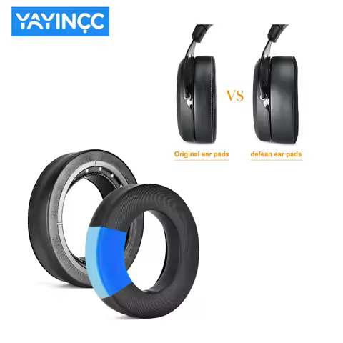 YAYINCC Replacement Ear Pad for Corsair HS50/HS60/HS70 Pro Headphone Earmuffs Ear Cushion Cover Head