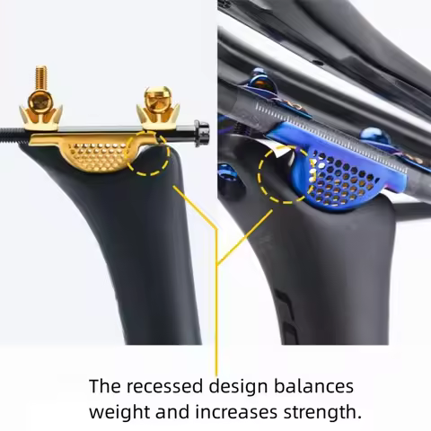 Road bike saddle bracket titanium for SPECIALIZED SL8 seatpost clamp