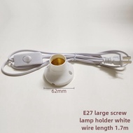 Solid Wood Lamp Holder Lamp Holder E27 Screw Bulb For Home Small Night Lamp Table Lamp Base with Plu
