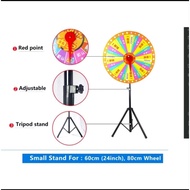Spin Wheel Fortune Rotating Wheel Tripod Spin Draw