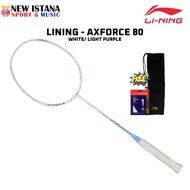 Badminton Racket lining Axforce 80 White Light Purple