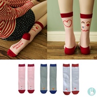 Banana Sisters With You Back Point Color Block Odd Socks 3 Color Korean Women Socks