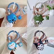 Cute Stitch Samsung 25w / set of 4 pcs cable protective cover package & charger head for Samsung 25w