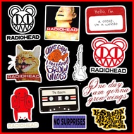 RADIOHEAD STICKERS PUNK ROCK AND ROLL WATERPROOF STICKERS