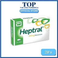 Abbott Heptral 500mg - 20 tablets