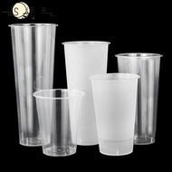 SUEREN Cup And Lids, Plastic Transparent Milktea Cup,  90mm Disposable Cup