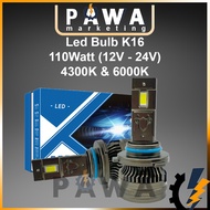 Votec Headlight Bulb Headlamp Bulb Led K16 4300k 6500k Yellow White Replacement