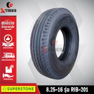 ยางรถบรรทุกผ้าใบ 8.25-16 รุ่น RIB-201 ยี่ห้อ SUPERSTONE