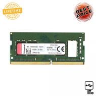RAM DDR4(2666, NB) 8GB KINGSTON VALUE RAM(KVR26S19S8/8) ประกัน LT. แรมโน๊ตบุ๊ค ram notebook เเรม หน่วยความจำ RAM DDR ram laptop