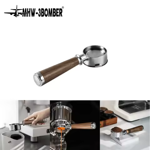MHW-3BOMBER 51/54/58mm Bottomless Portafilter for Delonghi/Barsetto/Berivlle/Lamarzocco/Welhome Vint