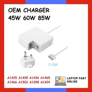 OEM CHARGER MS2 A1425 A1435 A1436 A1465 A1466 A1502 A1398 A1424 45W/60W/85W ADAPTER