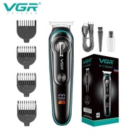 New Style Push Men's Electric vgr075 Hair Clipper Hair Clipper Whitening Rechargeable Electric Oil E