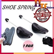 (1 pair) Shoe Spring Shoe Tree Spring Rod Shoe Hold Plastic Holder Support Sneaker Tree With Spring