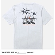 Fishing T-shirt - Salted Crew Viewpoint S/s Tee White Saltwater Crew Fishing T-shirt | Men's Fishing