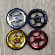 Brompton Easy Wheel - Easy Wheel Brompton Silver - Easy Wheel Trifold