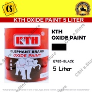 KTH Elephant Oxide Paint 5 liter cat besi anti karat / anti rust paint / cat anti karat / cat pagar 