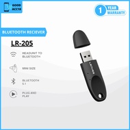 Bluetooth Receiver USB LENYES LR205 Wireless Adapter 5.1 Bluetooth Salon Tool Car Audio Speaker