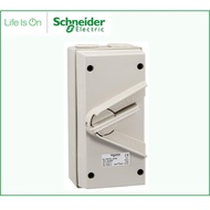 SCHNEIDER WHT20 GY WEATHER PROOF ISOLATOR SWITCH IP66 20A