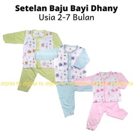 Baby Clothes Set 2-7 Months Dhany Unisex Long Sleeve Clothes for Girls and Boys