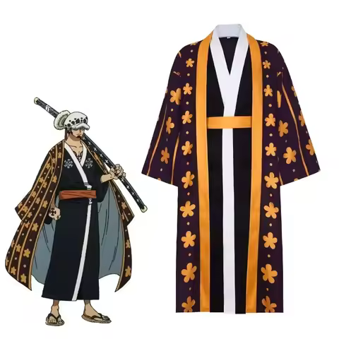 Pirate King and Kingdom of Harmony COS suit Navigation King bathrobe kimono Japanese Trafalgar Rocos