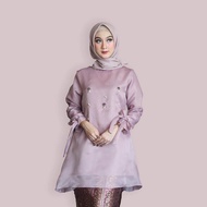 elokshoppadang | set rok baju blouse kondangan pesta organza silk premium vol.3