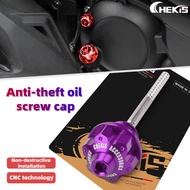 Chekis for HONDA NSS250 ADV350 FORZA300 Modified anti-theft oil dipstick, anti-pry engine screws, al