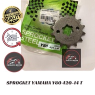 Taikom sprocket yamaha y80 420-14 t