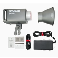 DGJLI Aputure Amaran 300c RGBWW แฟลชวิดีโอ2500K ถึง7500K สำหรับกล้องถ่ายรูปกับ BCI Mount CRI 95 + Tl