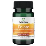 Folate, 30 Veggie Caps 680 mcg folate acid
