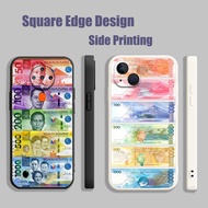 Casing For Redmi 9A 9C Note 8 10 10s NFC 50 100 200 500 new 1000 Philippine Peso DJU01 Phone Case Sq