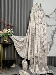 Mukena Armani Silk Full printing