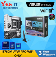 ASUS B860M AYW GAMING WIFI LGA1851 Micro-ATX Motherboard / WIFI 6 | AI | DDR5