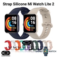 Strap Silicone Mi Watch Lite 2 silikon tali xiaomi redmi poco smartwatch rubber smartwatch