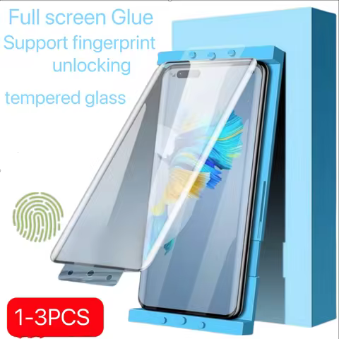 3D Curved Full Glue Tempered Glass For Realme GT7 GT6 GT5 Pro P1 Pro P2 Pro Screen Protector For Rea