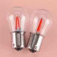 2Pcs Red BA15S 1156 COB Car Led Brake Light Rear Tail Lamp Bulb 12V 24V