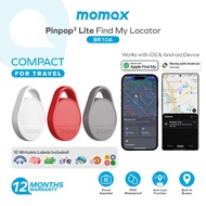 Momax BR10A Pinpop 2 Lite Universal GPS Tracker | Apple Find My & Google Find My Device Compatible |
