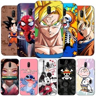 Case For oneplus 6 Case Phone Cover Protective Soft Silicone Black Tpu Brilliant Art