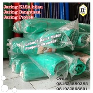 Mntb! waring hijau kasa. harga permeter 100 cm x 100 cm