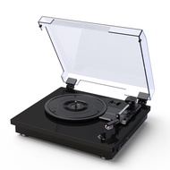 Vinyl Record Player with Speakers Bluetooth Turntable 3-Speed (33/45/78 RPM) LP Phonograph USB Memor
