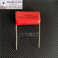 Bag of 15 Capacitors CBB22 155J630V 1.5uF 630V155J 155J 630V P25mm - CL12