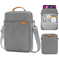 12.9 Inch Tablet Sleeve Bag With Storage Pockets Fits iPad Pro 12.9"Surface Laptop Go 12.4"